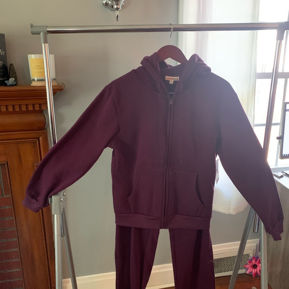 Basic Soft & Comfy Purple Matching Set